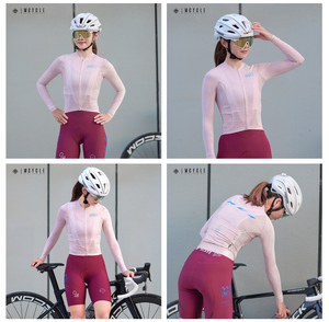 Mcycleカスタムプラスサイズ女性用長袖速乾通気性サイクリングジャージOEMメーカー自転車ウェア - Product Image 4