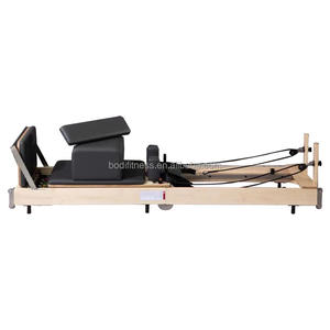 Máquina reformadora de Pilates plegable portátil, equipo de cama plegable de madera de alta calidad - Product Image 2