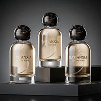 Flacon de parfum en verre personnalisé 30ml 50ml 100ml Flacon vide avec logo personnalisé et emballage cadeau personnalisé
