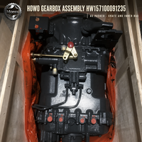 Pour l'assemblage de boîte de vitesses Sinotruk HOWO HW157100091235, pièces de rechange de transmission pour camions lourds, vente en gros, usine Chine