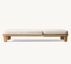 Sassanid Outdoor Teca Muebles Diseño escandinavo <span class=keywords><strong>Lagos</strong></span> Teca Ajustable Chaise - Product Image 4