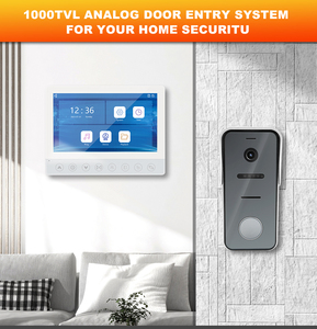 Sistema de Videoportero Analógico de 1000TVL para Apartamentos, Villas y Seguridad del <span class=keywords><strong>Hogar</strong></span> - Product Image 5
