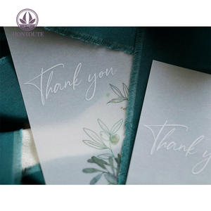 Biglietti Floreali Eleganti Personalizzati in Carta Glassine 8x12 <span class=keywords><strong>Cm</strong></span> per Inviti e Biglietti di Ringraziamento - Product Image 4