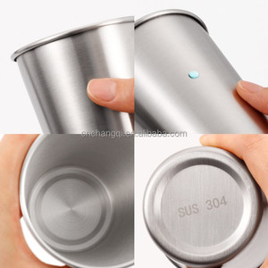 Tazze in Acciaio Inox Riutilizzabili con Logo Personalizzato, Direttamente dalla Fabbrica, per <span class=keywords><strong>Caffè</strong></span>, Birra e Feste - Product Image 3