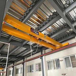 Grúa Puente de Doble Viga de Acero con Certificación CE, Venta Directa de Fábrica China, 32 Toneladas con Carro, Máxima Rentabilidad - Product Image 1