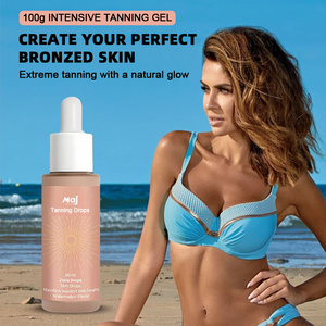 OEM goccia abbronzante senza sole gocce autoabbronzanti viso Beta-carotene gocce abbronzanti abbronzanti abbronzanti abbronzanti integratore a base di erbe - Product Image 3