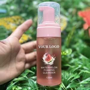 Detergente Viso in Mousse Vegano all'Anguria di Alta Qualità 120ML per Rimozione Acne, Pulizia Profonda e Sbiancante, Etichetta Privata - Product Image 5