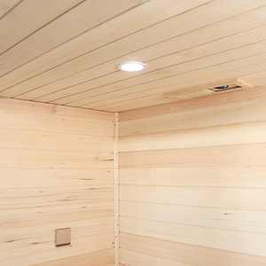 صلب بالكامل مع موقد ساونا إلكتروني ، ساونا داخلية لشعبين مناسبة للصالة الرياضية والفندق - Product Image 6