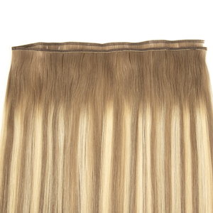 Vente chaude 12A russe Remy un donneur cheveux vierges bruts plus longs rapport de cheveux point culminant Piano couleur Double trame plate dessinée - Product Image 4