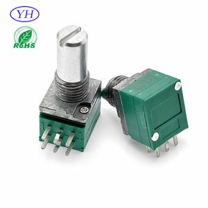 ตัวอย่างฟรี RD902F RK097 PTD902 RV09 b103 b503 1k 5k 10k 20K 50k 100k 9mm ALPS 6 ขา ปุ่มปรับระดับเสียงแบบหมุน สเตอริโอ โพเทนชิโอมิเตอร์ - Product Image 4