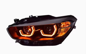 Sistema di Illuminazione Fari Auto SJC per BMW Serie 1 <span class=keywords><strong>F20</strong></span> F21 <span class=keywords><strong>2015</strong></span> - 2018 Gruppo Fari LED con Indicatori di Direzione Anteriori - Product Image 2