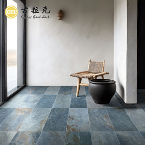 Carreaux effet marbre bleu <span class=keywords><strong>ardoise</strong></span> 300x600MM, carreaux en porcelaine <span class=keywords><strong>pour</strong></span> murs et sols, <span class=keywords><strong>pour</strong></span> <span class=keywords><strong>salle</strong></span> <span class=keywords><strong>de</strong></span> <span class=keywords><strong>bain</strong></span>, cuisine, piscine, salon - Product Image 2