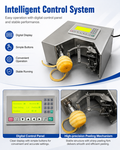 Máquina Peladora de Naranjas Automática con Control Digital para Procesamiento Comercial de Manzanas, Peras y Limones - Product Image 2