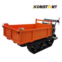 KONSTANT 800kg, Mini camion à chenilles, démarrage électrique, petit Dumper hydraulique, petit Mini Dumper