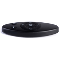Télécommande de remplacement en plastique ABS infrarouge la moins chère, nouvelle, noire et blanche, 7 boutons, 433 MHz, code clonable