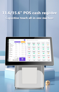 15.6 Inch All In One POS Machine Win-dows/Android POS Terminal With 11.6 Inch Customer Display For Restaurant & Supermarket - Product Image 3
