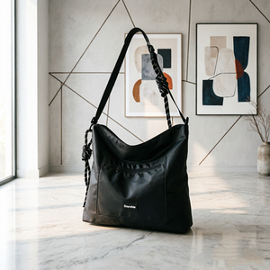 Sac bandoulière en nylon pour homme, style japonais, tendance, avec sangle en corde tressée, pour usage quotidien - Product Image 3