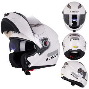<span class=keywords><strong>Casco</strong></span> de Motocicleta Modular Doble Propósito NJ FF370 con Sistema de Frenado Antibloqueo, Protector y Portátil - Product Image 1