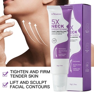 KORMESIC ácido hialurónico <span class=keywords><strong>crema</strong></span> <span class=keywords><strong>reafirmante</strong></span> de cuello antiarrugas colágeno <span class=keywords><strong>Crema</strong></span> <span class=keywords><strong>para</strong></span> apretar <span class=keywords><strong>la</strong></span> piel <span class=keywords><strong>para</strong></span> el cuello flácido tratamiento de doble mentón - Product Image 1