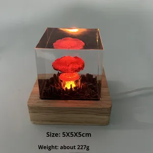 Oppenheimer Bomba <span class=keywords><strong>atómica</strong></span> Explosión Hongo Nube Luz nocturna Adornos Creativo Transfronterizo Cristal Navidad Ecológico - Product Image 6