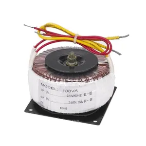 Holmgren transformador toroidal em estoque 400w transformador toroidal para amplificador de potência