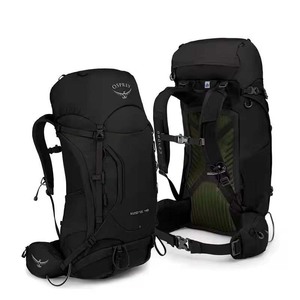 Osprey Kestrel 48 <b>Backpack</b> <b>Black</b> Outdoor Hiking <b>Backpack</b> Men's <b>Large</b> Capacity Lightweight <b>Backpack</b> - Product Image 1