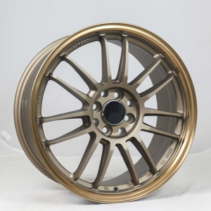 Jy rays <span class=keywords><strong>ขอบ</strong></span>อลูมิเนียม 16x7 5X100/114.3 ออฟเซต 38 สีบรอนซ์ด้าน w/ลิปกลึงสีบรอนซ์ - Product Image 2