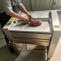 Machine à retirer la fascia de bœuf haute performance, multifonctionnelle, avec épaisseur réglable, moteur automatique 380V