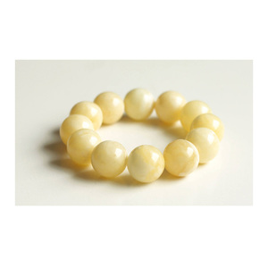 Achat Bracelet Sphère d'Ambre Jaune en gros