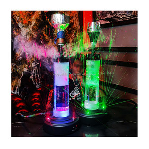 Nouvelle <span class=keywords><strong>chicha</strong></span> à lumière LED laser en acrylique WOYU à la mode pour bar - Product Image 2