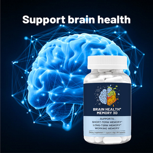 Cápsulas de Extracto Herbal Personalizadas de Marca Privada, Cápsulas Vitamínicas para el Cerebro para Mejorar la Memoria - Product Image 2