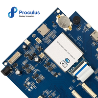 Procilus papan Android tanam 15 inci, modul Display Android mendukung WIFI / Bluetooth layar sentuh Lcd