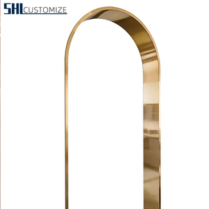 Garnitures murales en acier inoxydable garniture <span class=keywords><strong>quart</strong></span> ronde garniture <span class=keywords><strong>de</strong></span> carreaux incurvés poche <span class=keywords><strong>de</strong></span> porte - Product Image 6