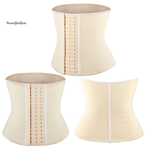 Ann <span class=keywords><strong>Chery</strong></span> Corset 9 Steel Désossé Latex Rubber Girdle Five-Color Waist Trainer Cincher Plus Size Fajas Waist Training - Product Image 6