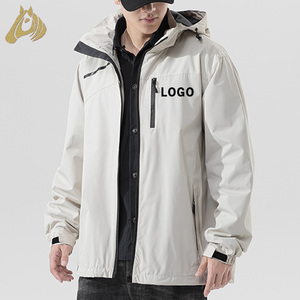 Giacca da Uomo a Prezzo Competitivo, Bianca, Resistente con Cerniera, per Escursionismo, Comoda e Leggera, Ideale per Casa - Product Image 1