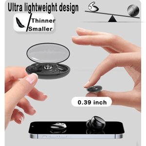 Casques <span class=keywords><strong>de</strong></span> sport tendance avec écran LED, écouteurs TWS <span class=keywords><strong>de</strong></span> jeu ENC, écouteurs sans fil transparents pour dormir, écouteurs - Product Image 6