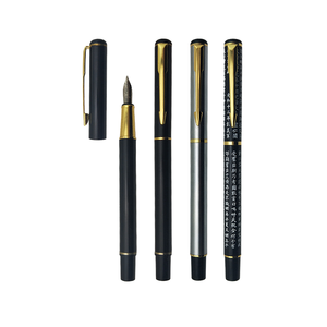 Pluma estilográfica de lujo, pluma estilográfica de metal, punto de iridio de Alemania para negocios y regalos, logotipo personalizado - Product Image 1