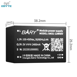 EBYTE AM31-12W05V 5V 12W AC/DC Dual Purpose Ultra-low Power Consumption Ultra-<b>small</b> Size AC-DC <b>Step</b> Down Power Supply Module - Product Image 2