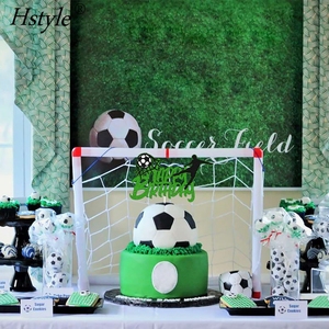 Decoración para Pastel de Fútbol, Adorno para Pastel de Feliz Cumpleaños, Copa Mundial de Fútbol de Qatar, Jugador de Fútbol, Red Deportiva, Decoración Temática de Fútbol PQ913 - Product Image 5