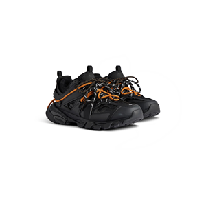 Multi Lace-Up Layered Sneakers With Rugged Chunky Sole Mesh And Synthetic Construction Casual Street Trainers For Urban Fashion - Product Image 3