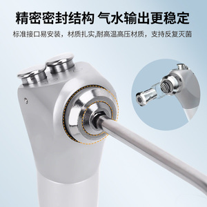 Pistolet dentaire multifonction en alliage de titane, pulvérisateur buccal électrique à eau et air, pièce d'outil pour fauteuil dentaire, 1 pièce - Product Image 3