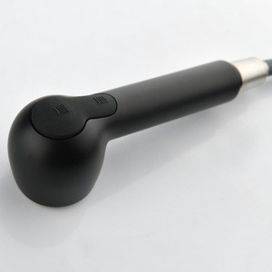 Robinet de cuisine DB à poignée unique avec douchette extractible, en acier inoxydable noir mat, pivotant à 360 degrés, modèle D0100HP99FA - Product Image 4