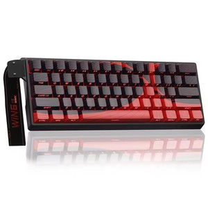 Teclado Mecánico AULA WIN60 WIN68 HE <span class=keywords><strong>MAX</strong></span> con Interruptores Magnéticos, Frecuencia de Sondeo de 8k, RGB, Sin Zona Muerta, Personalizable para eSports - Product Image 1