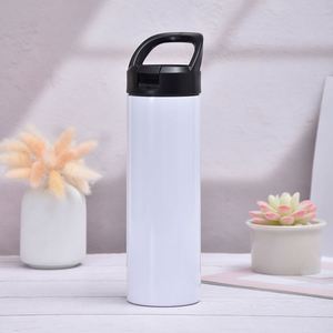 Htpmart 20oz Sublimation Tumbler Triple-Insulated Stainless Steel Sports Bottle with <b>Straw</b> <b>Lid</b> Blank <b>Cup</b> - Product Image 4