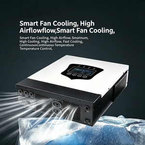 ระบบโซลาร์เซลล์ไฮบริดออลอินวัน 6500W คลื่นไซน์บริสุทธิ์แบบออฟกริด 6.5KW 48V พร้อมตัวควบคุมการชาร์จ MPPT สำหรับระบบใช้ในบ้าน คุณสมบัติสินค้า - Product Image 2
