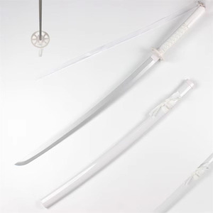 Espada de Cosplay de <span class=keywords><strong>Bleach</strong></span>, <span class=keywords><strong>Rukia</strong></span> Kuchiki, Sode No Shirayuki, Katana sin Afilar, Zanpakuto, Artículo Coleccionable de Anime - Product Image 5