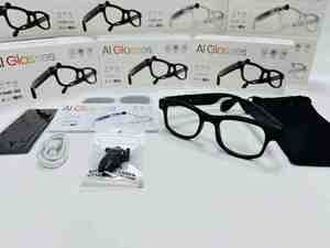 แว่นตาอัจฉริยะ AI รุ่น AIMB-G2 กล้อง 8 ล้านพิกเซล เลนส์ 3 in 1 ป้องกันแสงสีฟ้า 1200P แบตเตอรี่ 290 มิลลิแอมป์ รองรับ Wifi ป้องกันการสั่นไหว แว่นตาอัจฉริยะ ChatGPT - Product Image 4