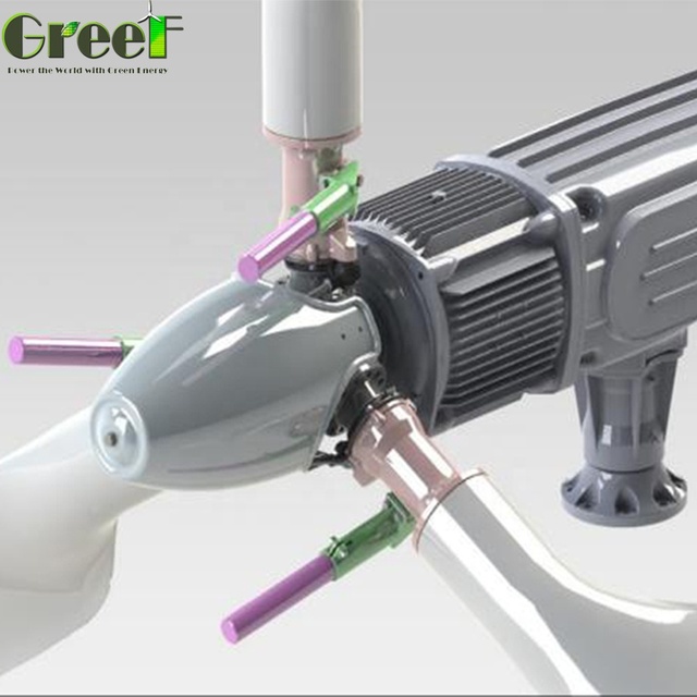 Sale Vertical Axis 50Kw Wind Turbine for Farm