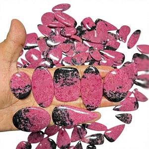 FAIJAN GEMS - Cabujones de Rodonita Rosa Natural de Buena Calidad, Gemas Sueltas al por Mayor, Joyería de Rajasthan, Terceros - Product Image 1
