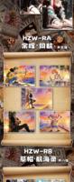 DM gros Pirate Anime Shikishi Art Board océan aventure aveugle boîte mystère Pack carte à collectionner 3D en relief Anime jouet